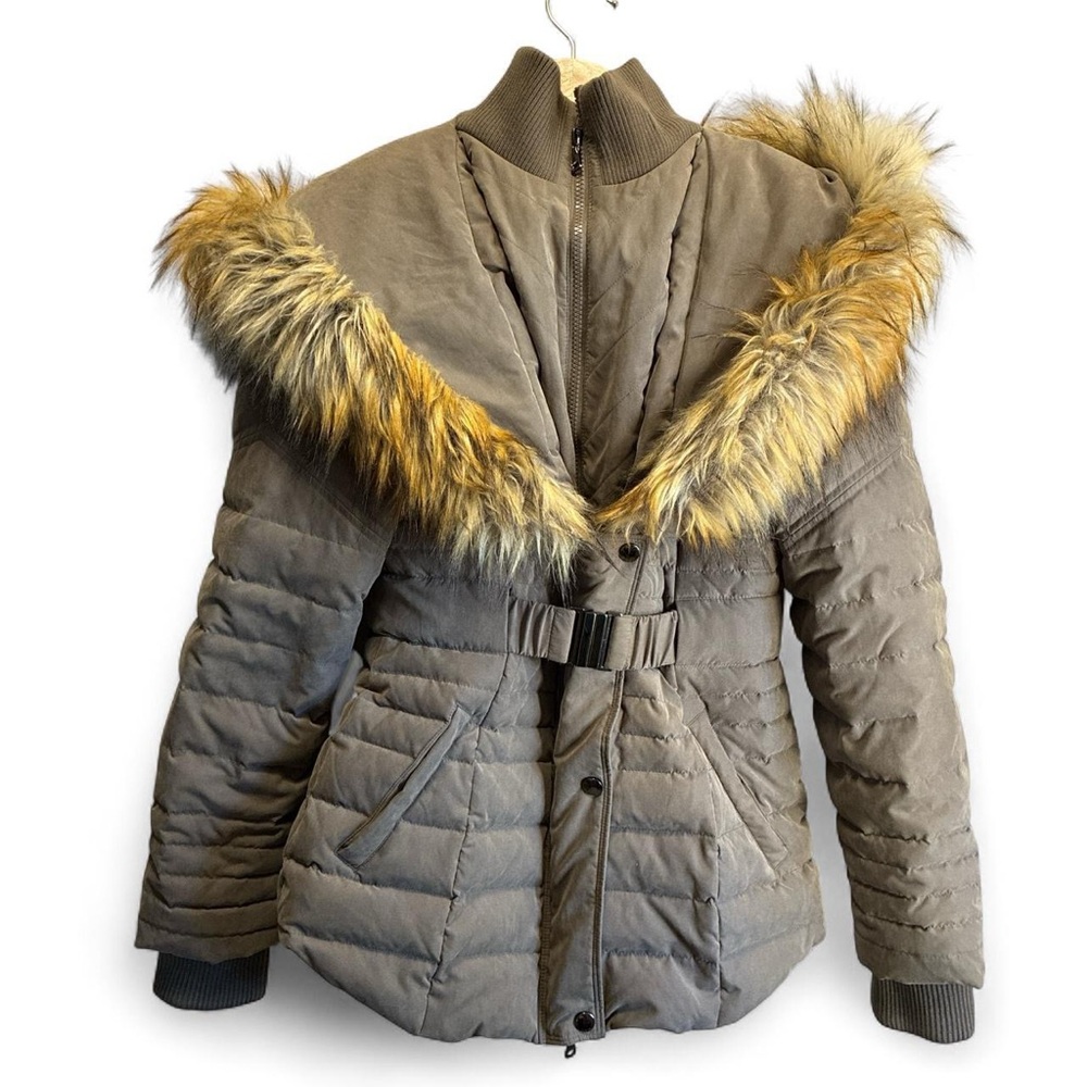 Express Fur-Trimmed Puffer Jacket